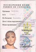 Driver License Translation, Russian and Ukrainian languages. Issued in ...