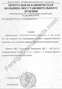 Russian document translator